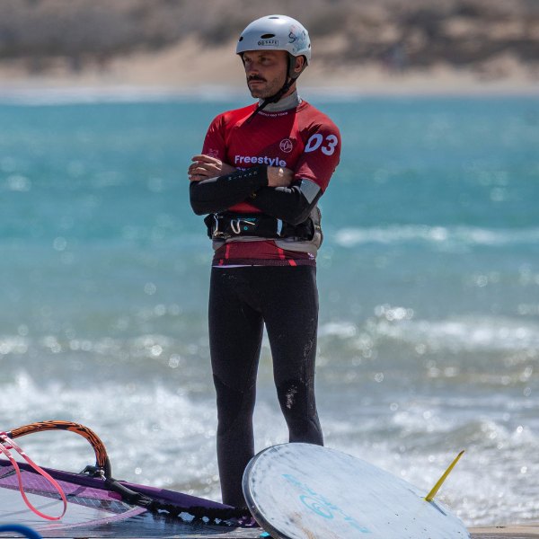 Giorgio, windsurf instructor at Shaka Fuerteventura