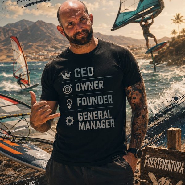 Matteo, founder and instructor at Shaka Fuerteventura